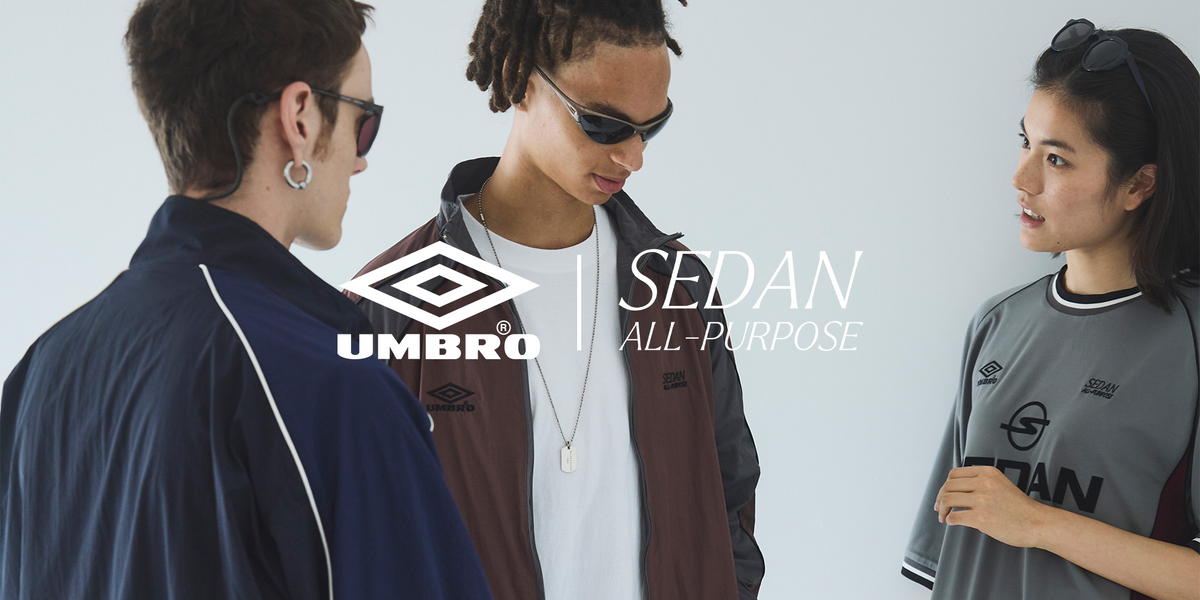 SS24 UMBRO® × SEDAN ALL-PURPOSE COLLABORATION – SEDAN ALL-PURPOSE