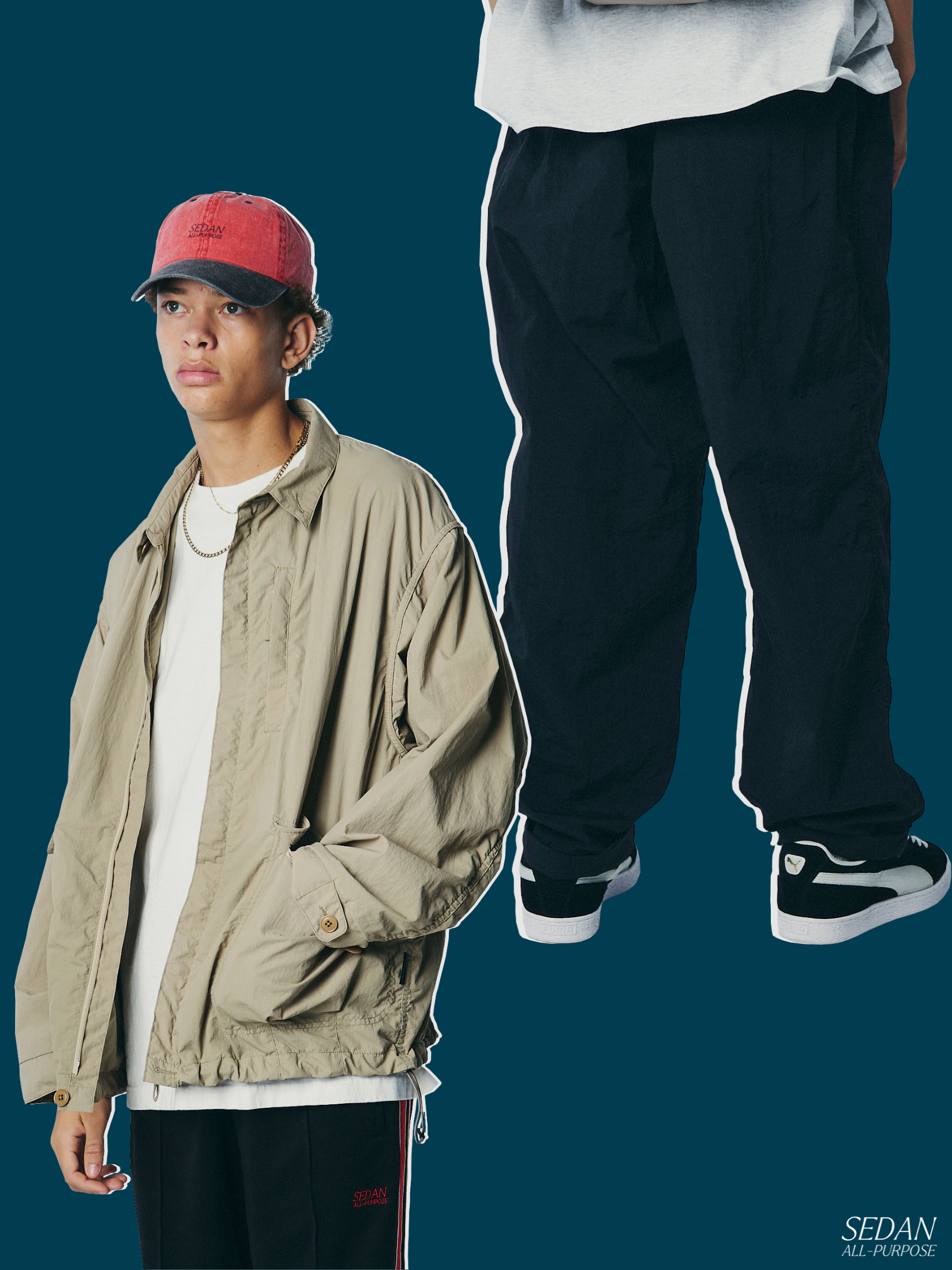 Akr9 　　　SEDAN ALL PURPOSE Big Light BIG LIGHT JACKET, BIG LIGHT EASY PANT – SEDAN ALL-PURPOSE ONLINE STORE