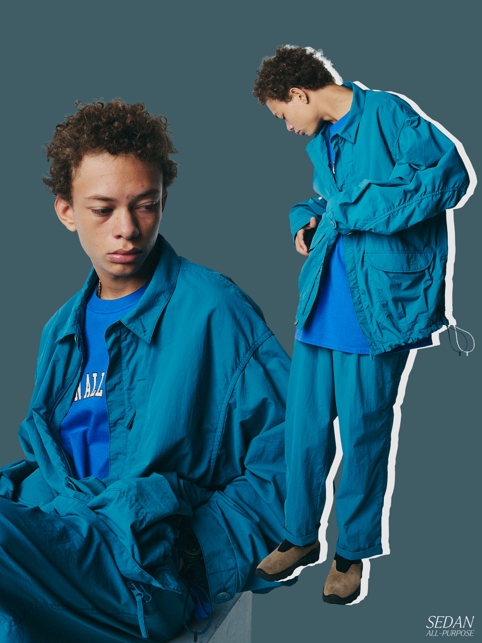 Akr9 　　　SEDAN ALL PURPOSE Big Light BIG LIGHT JACKET, BIG LIGHT EASY PANT – SEDAN ALL-PURPOSE ONLINE STORE