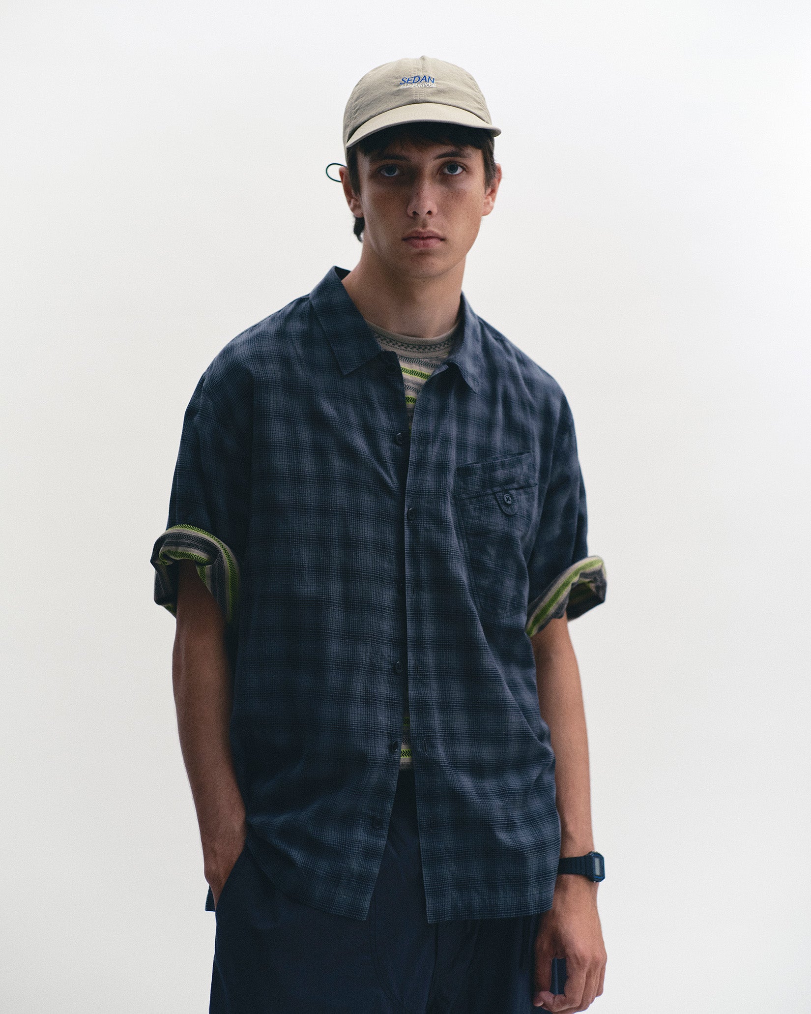 Jacquard Striped S/S Tee – SEDAN ALL-PURPOSE ONLINE STORE
