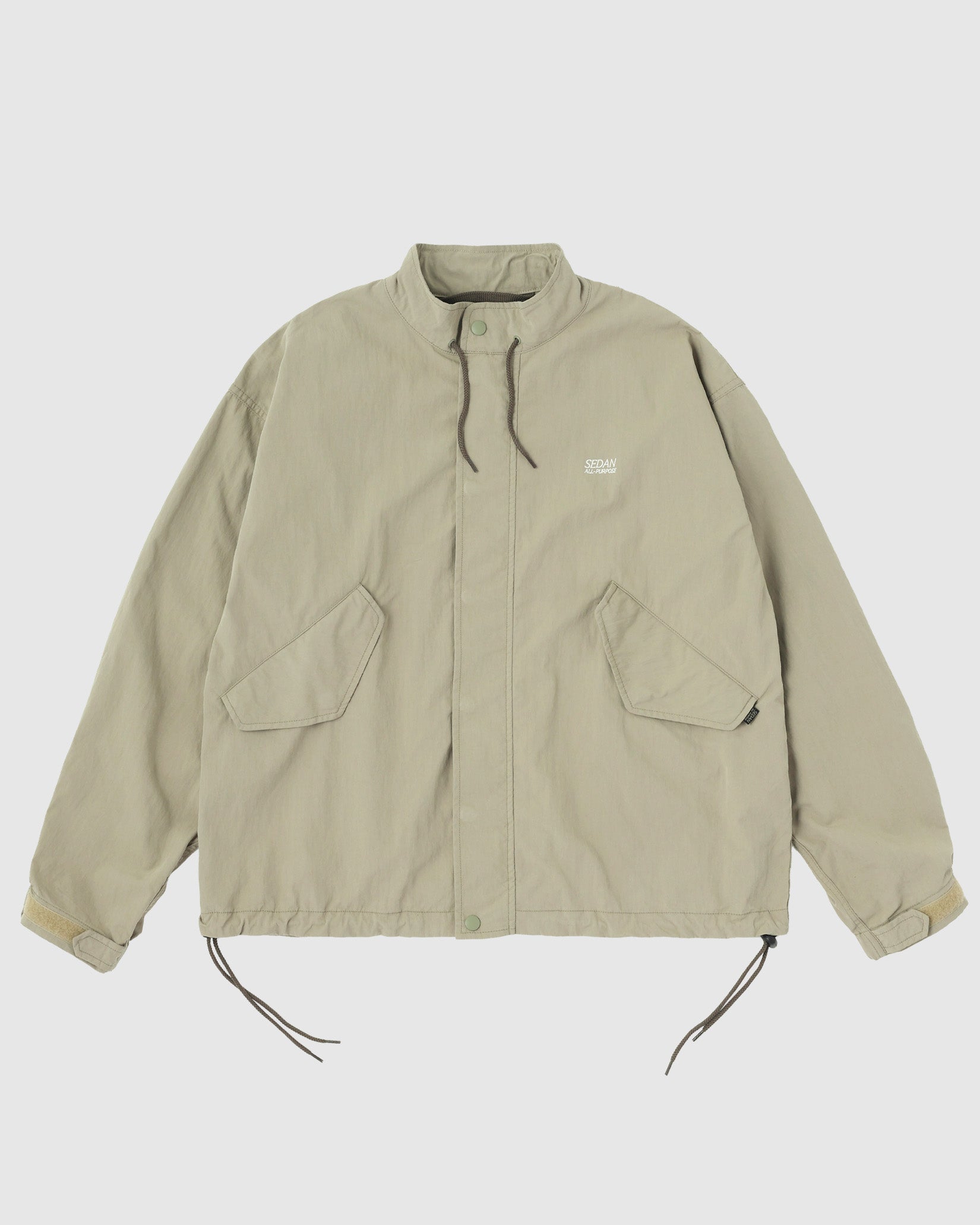 mtmodelist /Stand Collar Jacket 53,900円 Oversized Stand Collar Zip Jacket