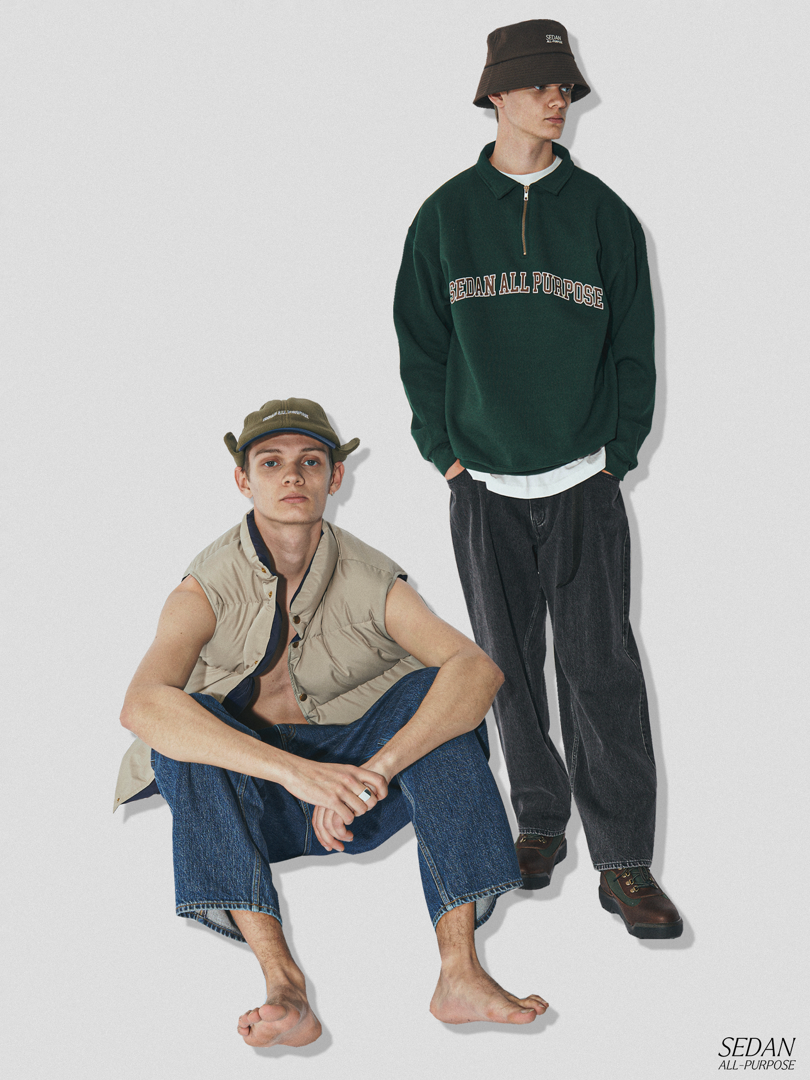 OVAL LOGO DENIM PANT – SEDAN ALL-PURPOSE ONLINE STORE