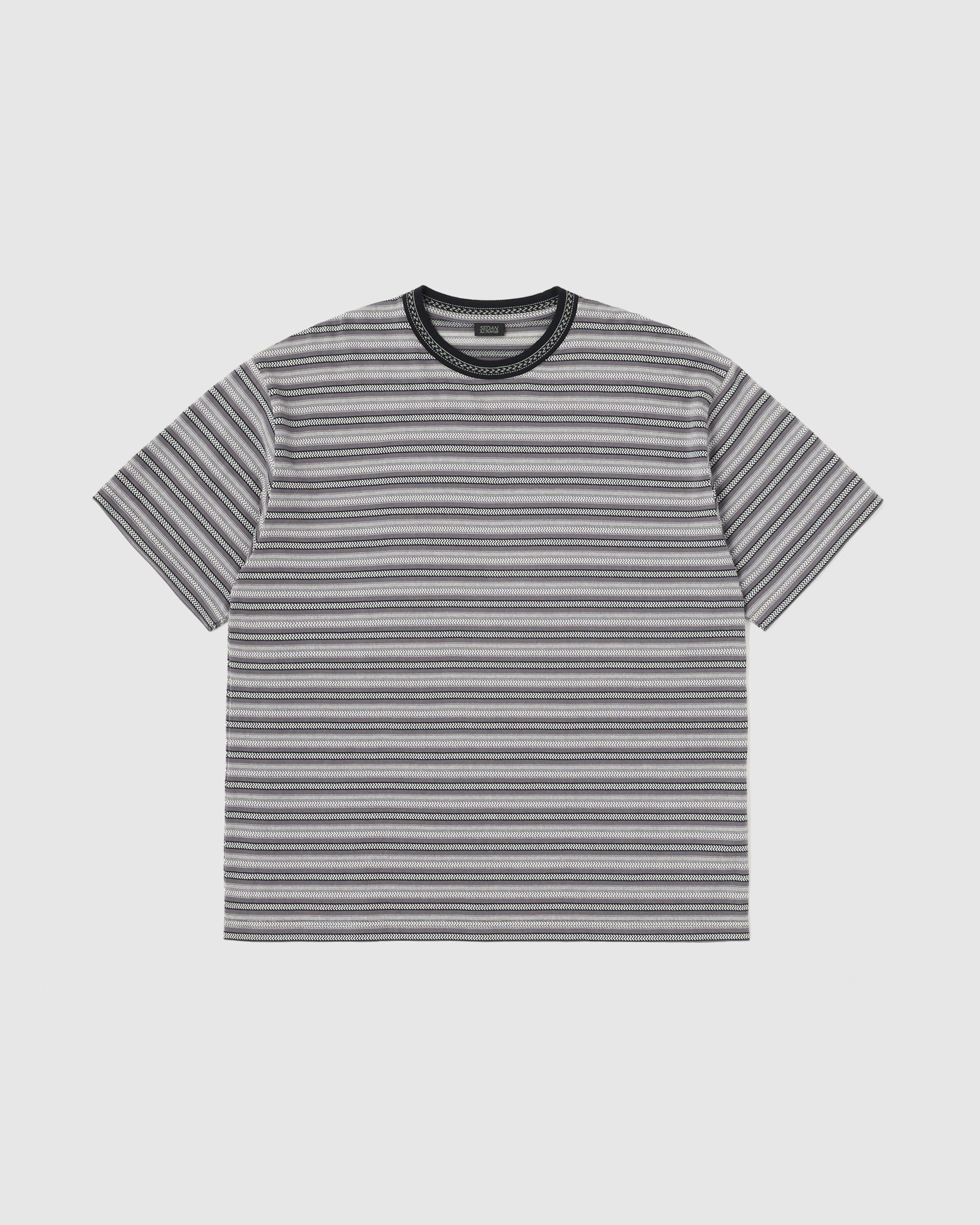Jacquard Striped S/S Tee – SEDAN ALL-PURPOSE ONLINE STORE