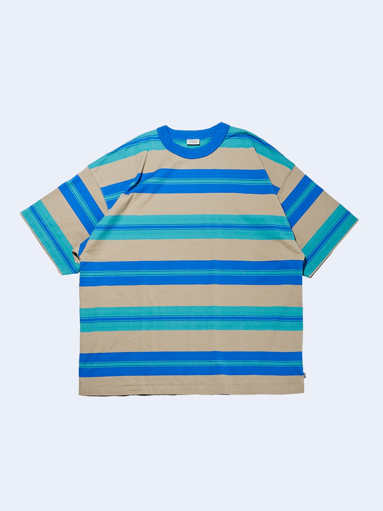 Wide Striped S/S Big Tee – SEDAN ALL-PURPOSE ONLINE STORE