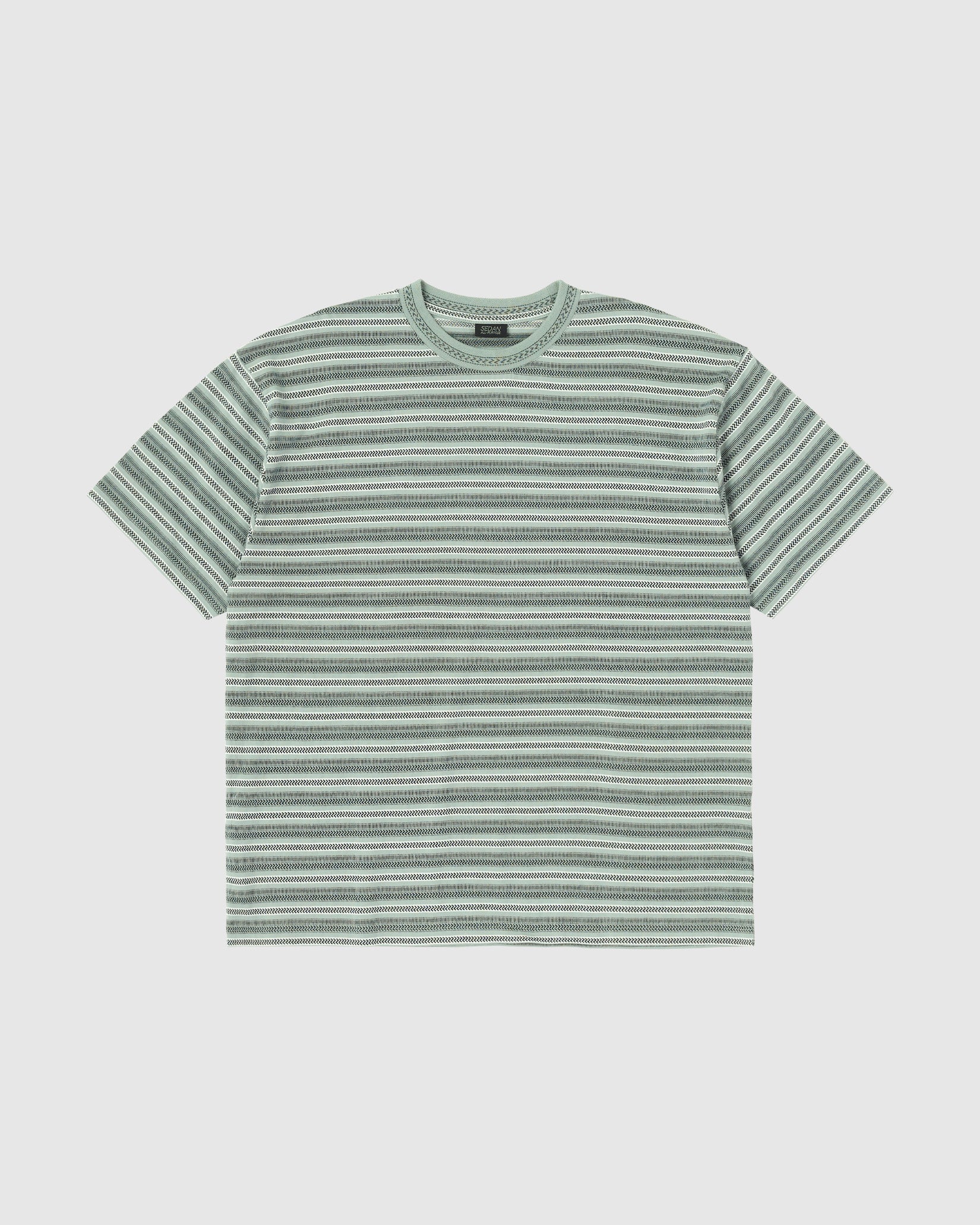 Jacquard Striped S/S Tee – SEDAN ALL-PURPOSE ONLINE STORE