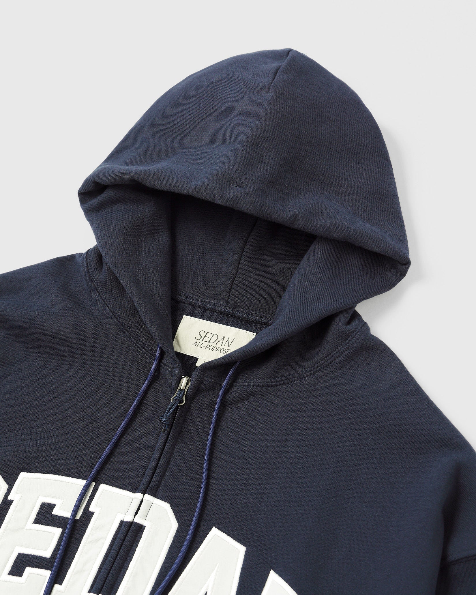 College Logo Full Zip Hoodie – SEDAN ALL-PURPOSE ONLINE STORE