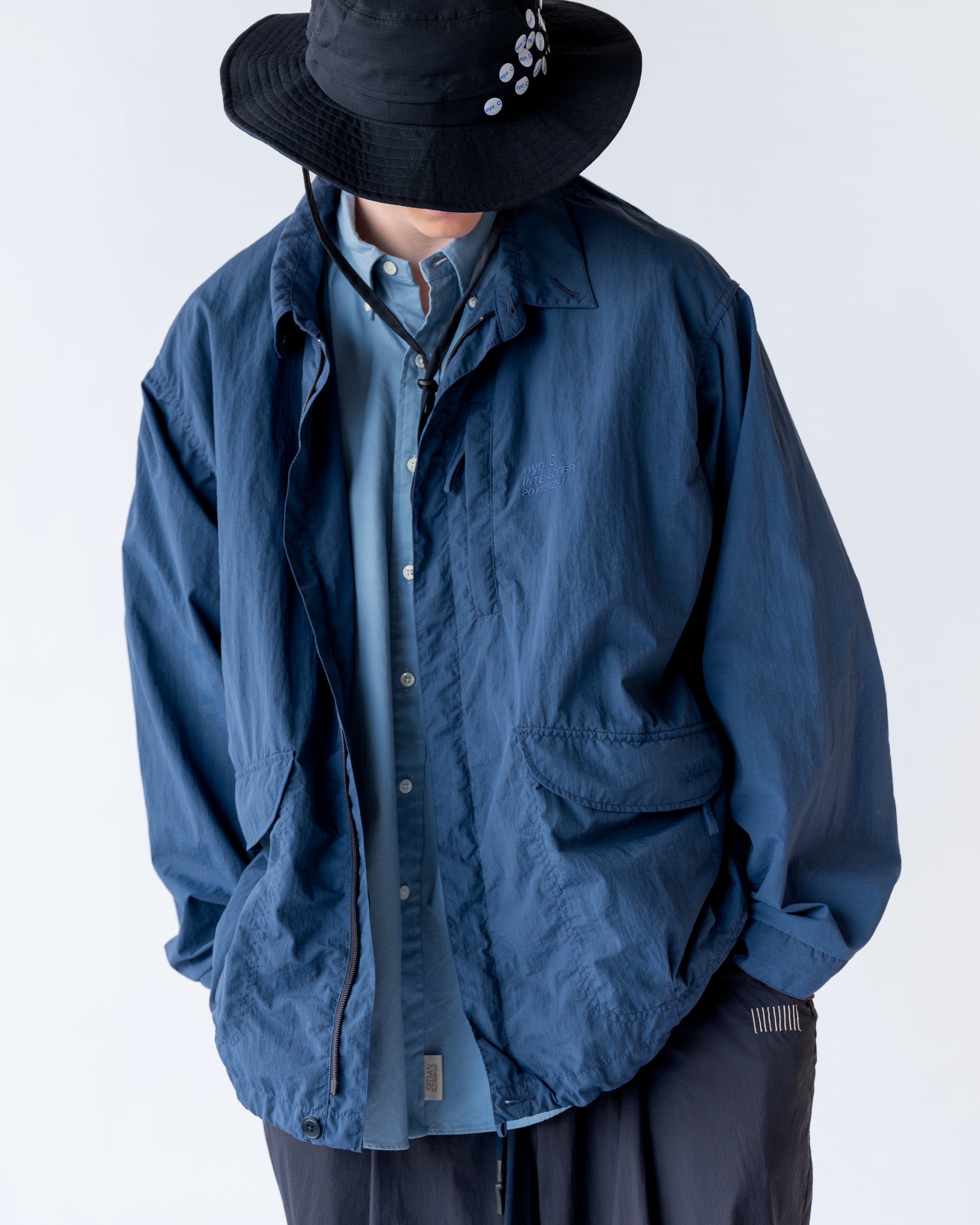 ジャケット・アウター EYE_C SEDAN ALL-PURPOSE BIG SHIRT JACKET eye_C × SEDAN ALL-PURPOSE – SEDAN ALL-PURPOSE ONLINE STORE