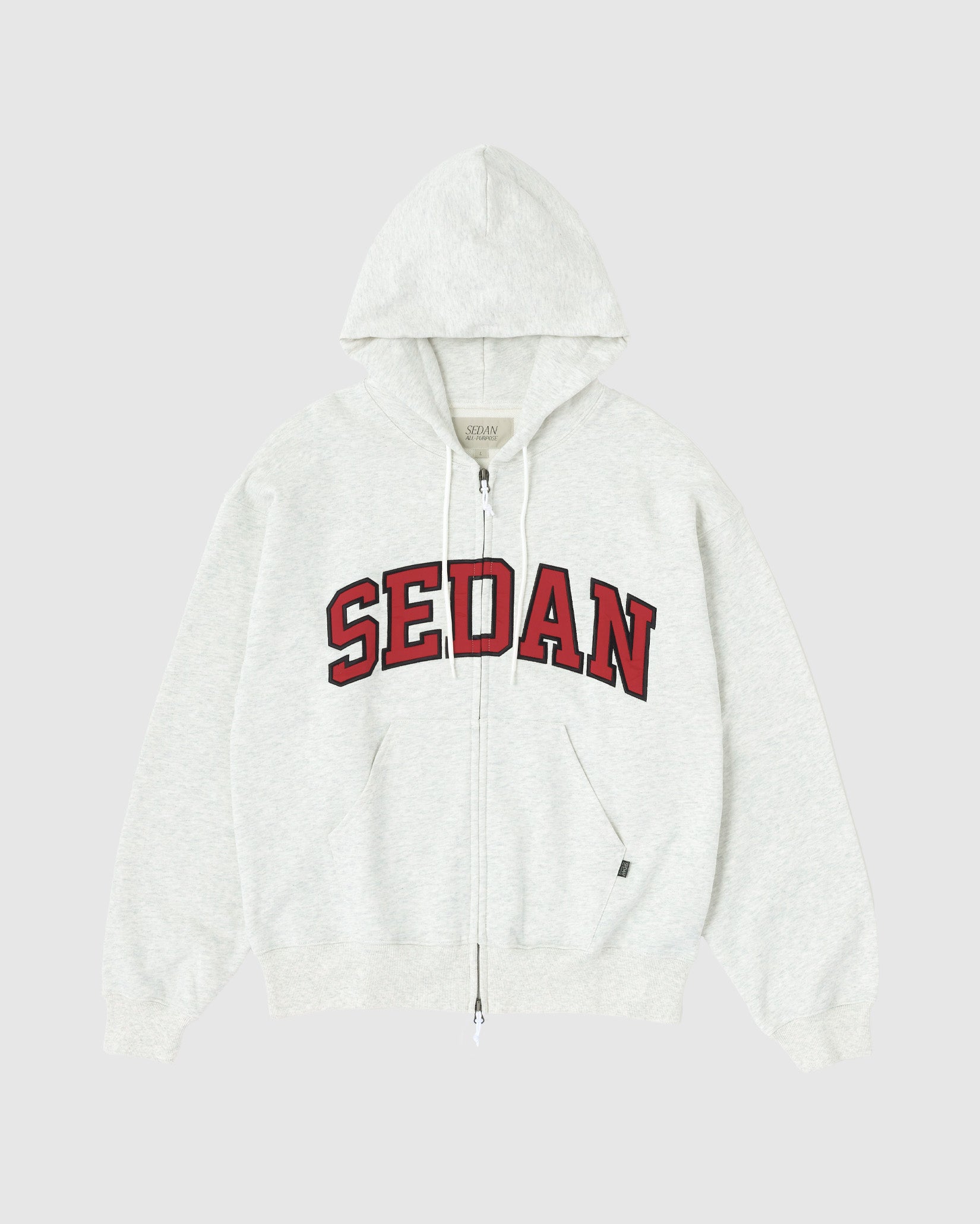 College Logo Full Zip Hoodie – SEDAN ALL-PURPOSE ONLINE STORE